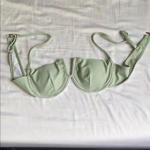 sunny bunny swim sofia green top